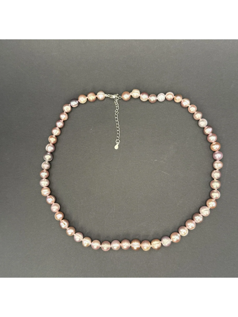 candy+clover freshwater pink pearl necklace